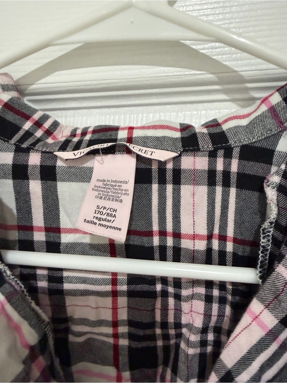 Victoria's Secret Pink - Plaid Pajama Set - Picture 3 of 4